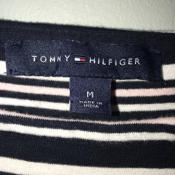 Tommy Hilfiger Striped Top Size Medium - Picture 2 of 4